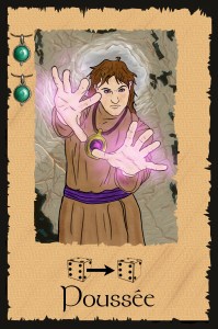 Carte - Sortilège 1 - Poussée